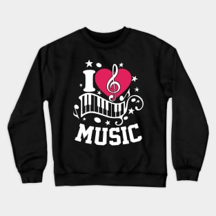 Love Music Crewneck Sweatshirt